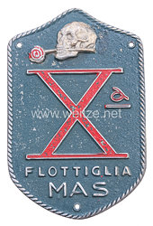 Italien 2. Weltkrieg RSI ab 1943: Ärmelabzeichen für einen Angehörigen der 