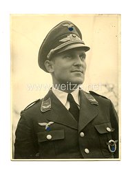 Luftwaffe Foto, Leutnant mit Flugzeugführerabzeichen