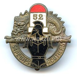 Frankreich Indochina Abzeichen "52° Compagnie de Sapeurs Routiers"