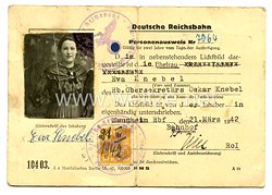 Deutsche Reichsbahn - Personenausweis
