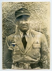 Wehrmacht Heer Foto, Obergefreiter in Tropenuniform
