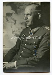 Wehrmacht Heer Foto, Pour le Mérite und Ritterkreuzträger mit Eichenlaub Ernst Wilhelm Bernhard Busch