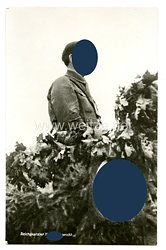 III. Reich - Propaganda-Postkarte - " Reichskanzler Hitler spricht "