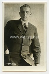 III. Reich - frühe Portraitpostkarte des späteren Polizeipräsidenten und SA-Obergruppenführer Edmund Heines