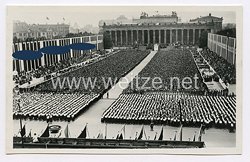 III. Reich - Propaganda-Postkarte - " Olympia 1936 - Olympische Feier der Jugend im Lustgarten "