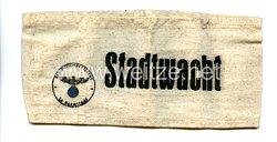 III.Reich Polizei Armbinde "Stadtwacht"