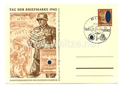 III. Reich - Propaganda-Postkarten - " Tag der Briefmarke 1942 "
