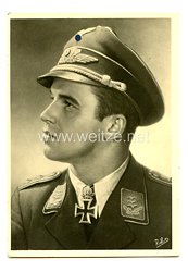 Luftwaffe - Portraitpostkarte von Ritterkreuzträger Hauptmann Philipp