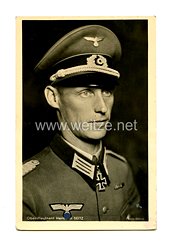 Heer - Portraitpostkarte von Ritterkreuzträger Oberstleutnant Hermann Seitz