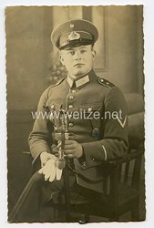 Wehrmacht Heer Foto, Gefreiter mit Säbel