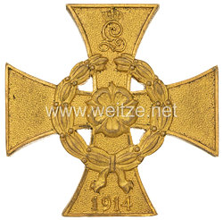 Lippe-Detmold Kriegsverdienstkreuz 1914