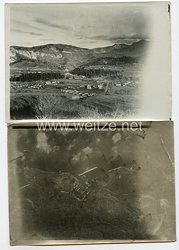1. Weltkrieg Deutsches Heer Fotos, Luftaufnahmen von der Westfront