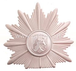 Bundesrepublik Deutschland ( BRD ) Land Nordrheinwestfalen Polizeitschako - Emblem für Mannschaften 