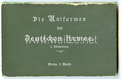 Buch: Die Uniformen der Deutschen Armee, 1. Abteilung