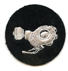 Waffen-SS Ärmelabzeichen für einen Gasschutzunteroffizier