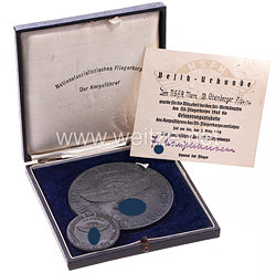 NSFK bronzene Medaille "Skiwettkämpfe des NS-Fliegerkorps Zell am See 2.u.3.3.1940"