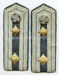 Bayern Weimarer Republik Paar Schulterstücke für einen Zugführer des Bayerischen Roten Kreuzes (BRK)