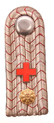 Hessen Weimarer Republik Einzel Schulterstück für einen Funktionär Rotes Kreuz