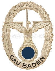 Gau-Ehrenzeichen Baden in Silber für  Männer