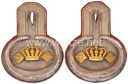 Baden Paar Epauletten für einen Hauptmann im Badischen Leib-Grenadier-Regiment Nr. 109
