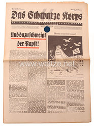 Das Schwarze Korps - Zeitung der Schutzstaffel der NSDAP : 2. Jahrgang 33. Folge, 13. August 1936