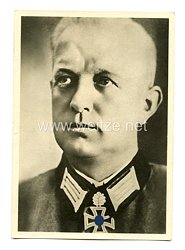 Heer - Portraitpostkarte von Ritterkreuzträger Oberstleutnant Walter Gorn