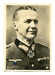 Heer - Portraitpostkarte von Ritterkreuzträger Generalmajor Traugott Herr