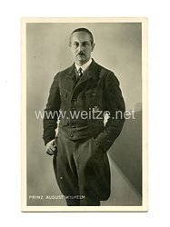 III. Reich - Portraitpostkarte von  SA-Standartenführer Prinz August Wilhelm von Preussen