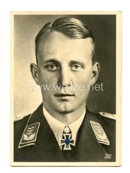 Luftwaffe - Portraitpostkarte von Ritterkreuzträger Hauptmann Kaldrack