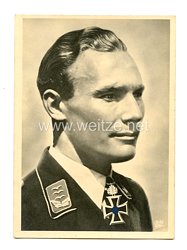 Luftwaffe - Portraitpostkarte von Ritterkreuzträger Hauptmann Baumbach