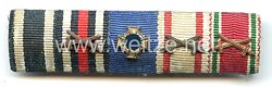 Bandspange für einen Veteranen des 1. Weltkriegs and späteren Beamten