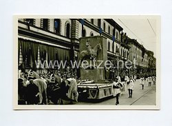 III. Reich - Propaganda-Postkarte - " Tag der Deutschen Kunst 1933 - Festzug " 