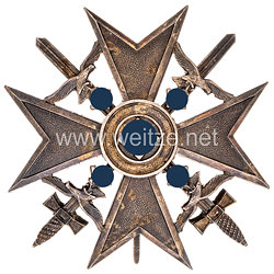 Spanienkreuz in Silber mit Schwertern - C.E.Juncker Berlin