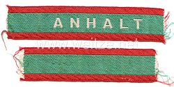 Reichsarbeitsdienst / RAD Traditionsärmelband "ANHALT"