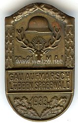 Stahlhelmbund - Tagungsabzeichen - Gau Aufmarsch Lübben Spreewald 20. u. 21. Mai 1933