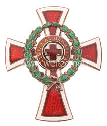 Österreich K. u. K. Monarchie Ehrenzeichen vom Roten Kreuz Offizierskreuz mit Kriegsdekoration