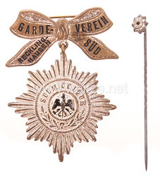 Preussen Mitgliedsabzeichen "Garde Verein Recklinghausen Süd"