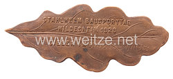 Stahlhelmbund tragbare Auszeichnung "Stahlhelm Gausporttag Hildesheim 1928 6. Sieger im Einzel Schiessen"