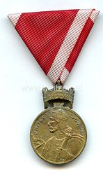 Kroatien Bronzene Medaille der Krone von König Zvonimir