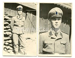 Waffen-SS Fotos, SS-Mann mit Schirmmütze