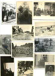 Waffen-SS Fotokonvolut eines Soldaten an der Ostfront