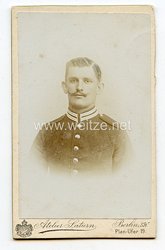 Preußen Kabinettfoto Soldat im Kaiser Franz Garde-Grenadier-Regiment Nr. 2