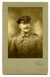 Preußen 1. Weltkrieg Kabinettfoto eines Soldaten