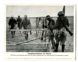 Wehrmacht - gedrucktes Pressefoto " Kampfunternehmen vor Tobruk " 17.12.41