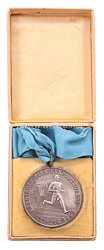 Deutsche Demokratische Republik ( DDR ) - Pionierorganisation Ernst Thälmann ( Jungen Pioniere, JP ) Medaille für die Pionier Spartakiade Leipzig 1963