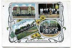 Preußen 1. Weltkrieg Postkarte "Gruß aus Alten-Grabow"