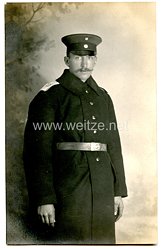 Preußen Fotopostkarte Soldat im Infanterie-Regiment Bremen (1. Hanseatisches) Nr. 75