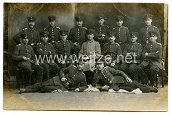 Preußen 1. Weltkrieg Fotopostkarte Soldaten im Garde-Grenadier-Regiment Nr. 5
