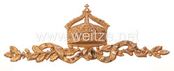 Kaiser Wilhelm II. - Auflage mit Kaiserkrone für einen Geschenkbilderrahmen 