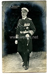 Deutsches Reich 1. Weltkrieg patriotische Postkarte "Prinz Heinrich von Preussen"